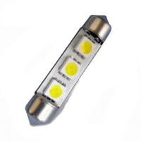 Lamp 3 Led SMD festoon 36 mm NO CHECK ERROR - Ultrawhite