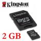 Micro SD - Kingston 2 GB Micro SD - Kingston 2 GB