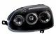 Fari anteriori Angel Eyes Black - Golf 5