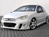 Front Bumper 'MAXSTYLE' PEUGEOT 206 3/5 doors & CC 1998>