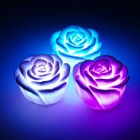 Decoration Led lamp flower 7 colors