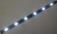 Barra In Alluminio Ultra Slim da 6 Power Led Bianco Freddo Mod. Nero