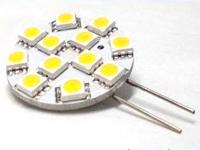 LED G4 12 SMD DC 9V-30V Warm White