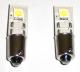 Coppia Led H6W Ba9s CON 2 SMD NO ERRORE CHECK LUCI Resistenza Integrata