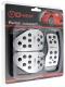 Pedaliera sportiva in alluminio D-Gear universale Pedaliera sportiva in alluminio D-Gear universale