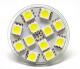 LED MR11 12V  12SMD DC 12V White